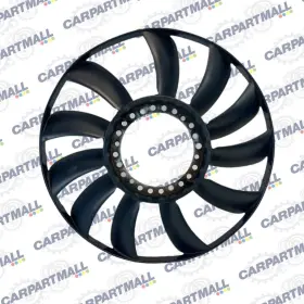 058121301b Audi A4 1997-2001 Quattro Engine Clutch Fan Cooling Blade 058 121 301 Oem