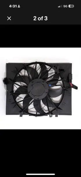 320-0251 Auto 7 Inc Fan Shroud For 2009 Bmw 535i