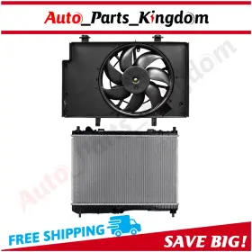 12867126 Auto Parts Kingdom 12v Electric Radiator Cooling Fan Kit For 2011 2012 2013 2014-2018 Ford Fiesta 12867126 Auto Parts Kingdom 12v Electric Radiator Cooling Fan Kit For 2011 2012 2013 2014-2018 Ford Fiesta