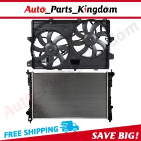 12867446 Auto Parts Kingdom Electric Radiator Cooling Fan Kit For 2007-2014 Ford Edge 2007-2011 Lincoln Mkx 12867446 Auto Parts Kingdom Electric Radiator Cooling Fan Kit For 2007-2014 Ford Edge 2007-2011 Lincoln Mkx