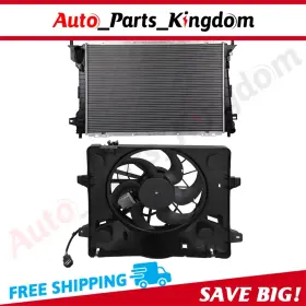 12869129 Auto Parts Kingdom Electric Radiator Cooling Fan Kit For 2003-2004 Mercury 2003-2005 Lincoln 12869129 Auto Parts Kingdom Electric Radiator Cooling Fan Kit For 2003-2004 Mercury 2003-2005 Lincoln