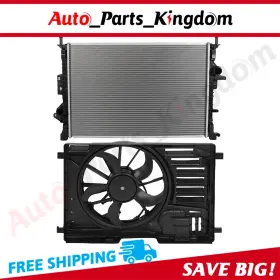12882730 Auto Parts Kingdom Electric Radiator Cooling Fan Kit For 2013 2014 2015-2016 Ford Escape 2.5l 12882730 Auto Parts Kingdom Electric Radiator Cooling Fan Kit For 2013 2014 2015-2016 Ford Escape 2.5l