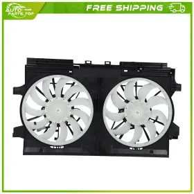 A185257top Auto Parts Top Replacement Aluminum Radiator Condenser Fan Fit For 2018-2023 Subaru Crosstrek