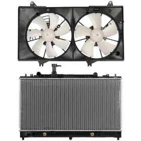 Auto Parts Top A837501top Cooling Fan And Radiator Assembly Kit For 2003 2004 2005 2006-2008 Mazda 6