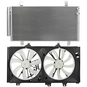 A837667top Auto Parts Top Electric Cooling Fan And Ac Condenser Assembly For 2013 2014-2018 Toyota Avalon