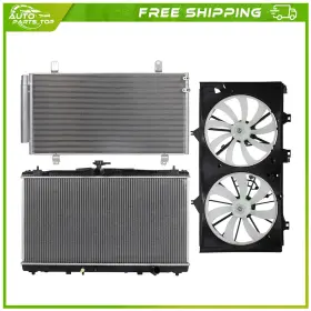 A837735top Auto Parts Top Radiator A/c Condenser Cooling Fan For 2012-2014 2015 2016 2017 Toyota Camry