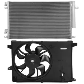 A844118top Auto Parts Top Electric A/c Condenser Cooling Fan Kit For 2016 2017 2018 19-22 Chevrolet Spark