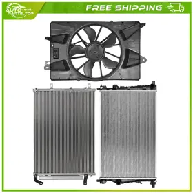 Tp848352cn Auto Parts Top Radiator A/c Condenser Cooling Fan For 2014 2015 2016 2017 2018 Jeep Cherokee