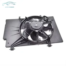 8c607 Auto-summer 8v5z For 2011-2019 Ford Fiesta Single Fan 1.6l Engine Radiator Cooling Assembly