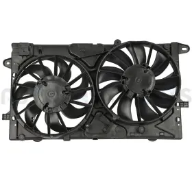 10964350 Autobasicparts For 2014-2017 Chevry Impala Front Side Radiator Condenser Cooling Fan Assembly #3