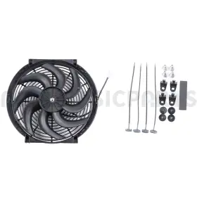 10964368 Autobasicparts For 1990-2015 Honda Accord Front Side Radiator Condenser Cooling Fan Assembly