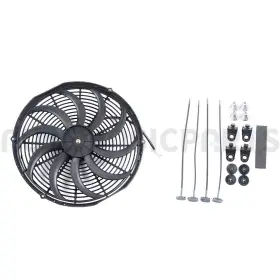 10964386 Autobasicparts For 1999-2010 Ford F-350 Super Duty Condenser Radiator Cooling Fan Universal