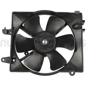 11010621 Autobasicparts For 2005-2008 Chevrolet Aveo Front Side Radiator Condenser Cooling Fan Assembly
