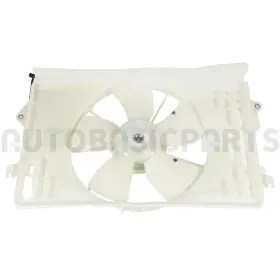 11010666 Autobasicparts For 2003-2008 Toyota Corolla 1.8l Driver Side Radiator Cooling Fan Assembly