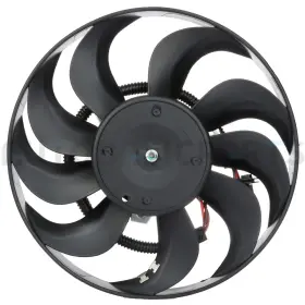 11010667 Autobasicparts For 1999-2005 Volkswagen Jetta Passenger Side A/c Condenser Cooling Fan Assembly