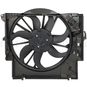 11371606 Autobasicparts For 2008-2013 Bmw 135i 335i Front Left Side Radiator Cooling Fan Assembly