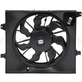 11371631 Autobasicparts For 2010-2011 Kia Soul 1.6l Front Left Side Radiator Cooling Fan Assembly