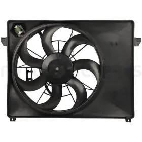 11371675 Autobasicparts For 2007-2011 Kia Rondo 2.7l Front Left Side Radiator Cooling Fan Assembly