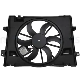 11371687 Autobasicparts For 2006-2011 Ford Crown Victoria Front Left Side Radiator Cooling Fan Assembly