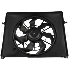 11371690 Autobasicparts For 2006-2009 Hyundai Sonata 2.4l Front Left Side Radiator Cooling Fan Assembly