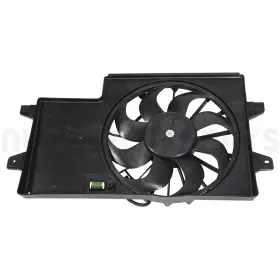 11371704 Autobasicparts For 2008-2011 Ford Focus 2.0l Left Side Radiator Cooling Fan Assembly