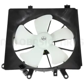 11371723 Autobasicparts For 2001-2005 Honda Civic 1.7l Left Side Radiator Cooling Fan Assembly