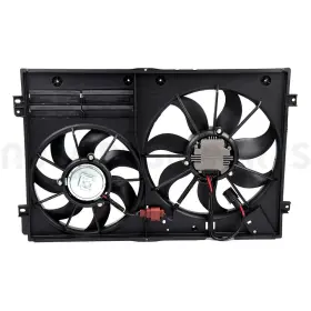 11371726 Autobasicparts For 2005-2013 Volkswagen Jetta Front Side Radiator Cooling Fan Assembly #2