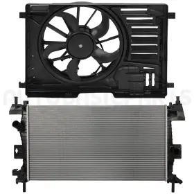 11371773 Autobasicparts For 2013-2017 Ford Focus 2.0l Front Side Radiator And Cooling Fan Kit 11371773 Autobasicparts For 2013-2017 Ford Focus 2.0l Front Side Radiator And Cooling Fan Kit