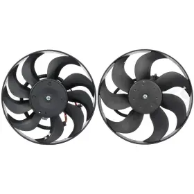 11371824 Autobasicparts For 2000-2005 Volkswagen Beetle 1.9l 2 Pcs Radiator Cooling Fan Assemblys