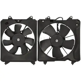 11371828 Autobasicparts For 2016-2018 Honda Hr-v 1.8l 2 Pcs Radiator Cooling Fan Assemblys