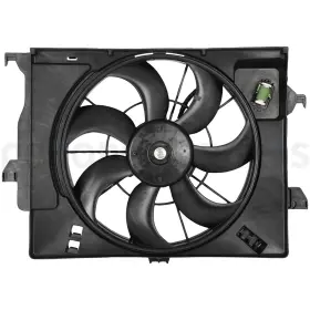 12666225 Autobasicparts For 2012-2013 Hyundai Accent Veloster Left Side Cooling Fan Assembly