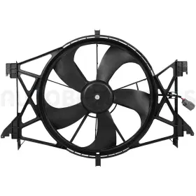 12666230 Autobasicparts For 2009-2010 Dodge Ram 1500 2010 2500 Left Side Cooling Fan Assembly