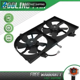 10011160 Autobtparts Radiator Cooling Fan Assembly Fit For 2002-2004 Infiniti I35 Nissan Maxima 3.5l