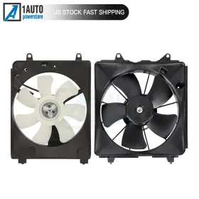 10133338 Autobtparts Electric Radiator Condenser Cooling Fan Assembly For 2006-2011 Honda Civic 1.8l