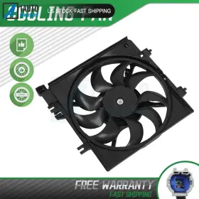 9917732 Autobtparts Engine Radiator Cooling Single Fan Assembly For 2008-18 Subaru Wrx Sti Crosstrek