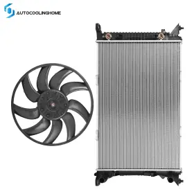 Auto84823501s Autocooling-home Electric Radiator And Cooling Fan Assembly Kit For 2009 2010 2011-2016 Audi A4 Q5