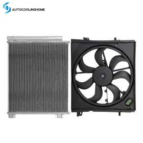 Auto84406801cooling Autocoolinghome A/c Condenser And Cooling Fan Assembly Kit For 2017 2018-2021 Nissan Rogue Sport Auto84406801cooling Autocoolinghome A/c Condenser And Cooling Fan Assembly Kit For 2017 2018-2021 Nissan Rogue Sport