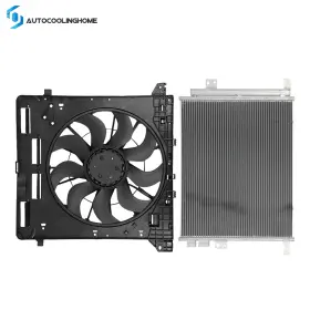 Auto84826101cooling Autocoolinghome A/c Condenser And Cooling Fan Assembly Kit For 2020 2021 2022 Ford Explorer 3.0l