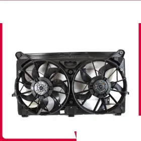 75675 Autoelements Cooling Fan Assembly Front Driver Side For 05-07 Chevrolet Tahoe Silverado 1500