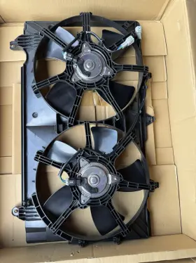 Autopart International 1604-530919 Dual Radiator And Condenser Fan Assembly-metrix Fits 07-09 Nissan 350z