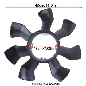 21060-ag202 Autoparts-artist Engine Radiator Cooling Fan Blade For G35 2003-2005 3.5l V6engine/motor #2