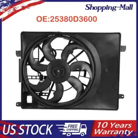 16432717 Autoparts-shopping-mall New Radiator Cooling Fan Assembly Fits For Kia Sportage Hyundai Tucson 2016-2021