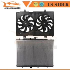 Autopartsclub2018 Ap837445a1c18 Radiator And Cooling Fan Assembly Fit For 2008 2009 2010 2011-2013 Nissan Rogue Autopartsclub2018 Ap837445a1c18 Radiator And Cooling Fan Assembly Fit For 2008 2009 2010 2011-2013 Nissan Rogue