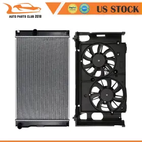 Autopartsclub2018 Ap837472a1c18 Radiator And Cooling Fan Assembly Fit For 2011-2013 2014 2015 2016 Lexus Ct200h