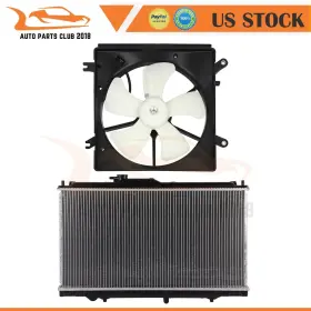 Autopartsclub2018 Ap837534a1c18 Automotive Radiator And Cooling Fan Assembly Fit For 1997 Acura Cl