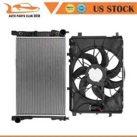 Autopartsclub2018 Ap844122a1c18 Automotive Radiator And Cooling Fan Assembly Fit For 08-09 Mercedes-benz C230