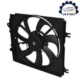 Autopartshongkong 3861068aa01 Right Passenger Side Ac Condenser Cooling Fan For 2017-2022 Honda Cr-v 1.5l