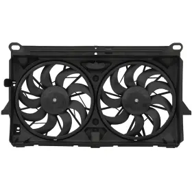 12763179 Autosuperstar Electric Radiator Condenser Cooling Fan For 2005-06 Chevrolet Silverado 1500 Hd