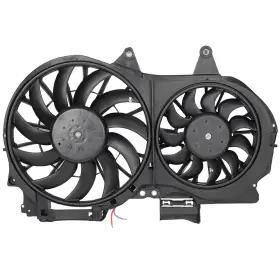 12770253 Autosuperstar Radiator Condenser Cooling Fan Assembly For 2002-2009 Audi A4 Quattro 2.0l