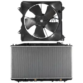 12796079 Autosuperstar Electric Radiator Cooling Fan Kit For 2008 2009-2012 Honda Accord 2.4l 2354cc